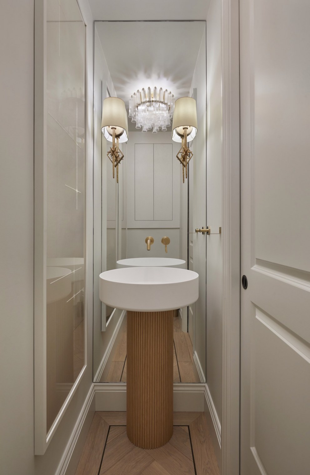 Parsons Green family home refurbishment | Powder room | Interior Designers
